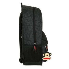 Mochila Escolar Paul Frank Team player Negro 30 x 46 x 14 cm Mochila Escolar Paul Frank Team player Negro 30 x 46 x 14 cm