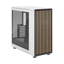 Fractal Design FD-C-NOR1X-04 Carcasa Midi Tower Blanco, Compatible con ATX, 3 Ventiladores 140mm, Vidrio Templado