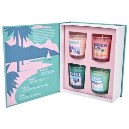 Home Deco Factory Juego de 4 Velas Perfumadas Colección Dolce Vita Viaje Vidrio/Cristal Precio: 10.0793. SKU: B19RW7XX9T