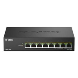D-Link DMS-108P/E Switch 8 Puertos 2.5G Gigabit PoE (hasta 90W/puerto) 230W Presupuesto Total