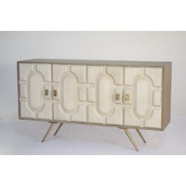 Espejo Moderno DKD Home Decor Blanco 4 x 94 x 154 cm