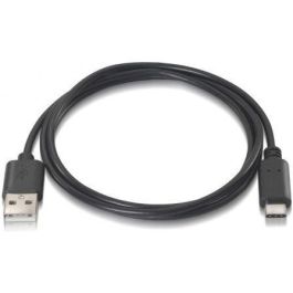 Aisens Cable USB 2.0 3A Tipo C a A Negro 1.0M Aisens Cable USB 2.0 3A Tipo C a A Negro 1.0M