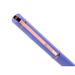 Boligrafo Belius Rose Aluminio Color Lavanda-Oro Rosa Tinta Azul Caja De Diseño