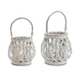 Portavelas Cilind Blanco Con Asa 22Cm Al Giftdecor (6 Unidades) Precio: 37.6899996. SKU: B1C3XNCVCJ