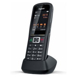 Gigaset R700H Pro Teléfono DECT Inalámbrico Terminal Resistente Pantalla 2.4" Negro