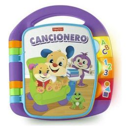 Mattel Libro de Aprendizaje Interactivo Perrito con Luces y Sonidos, para bebés 4 meses a 3 años, Pilas AA Incluidas, Modelos Surtidos
