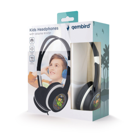 Auriculares de Diadema GEMBIRD MHP-JR-BK Infantil Precio: 8.49999953. SKU: S5614286