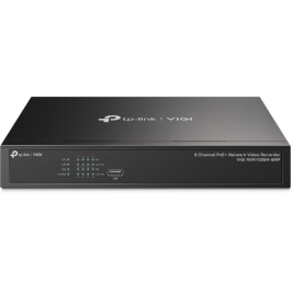 TP-Link VIGI NVR1008H-8MP Grabadora de vídeo en red 8 canales 4K 10TB Negro Precio: 423.5. SKU: B135HA9Y9L