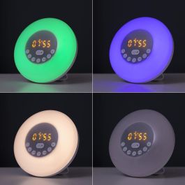 Despertador Amanecer Recargable con Altavoz Sunrilk InnovaGoods Despertador Amanecer Recargable con Altavoz Sunrilk InnovaGoods