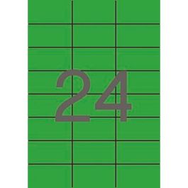Apli Etiquetas Adhesivas 70x37 mm Verde, Pack 20 Hojas (480 Etiquetas), Inkjet-Láser Precio: 9.5000004. SKU: S8400855