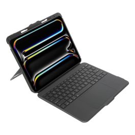 Targus VersaVu Teclado Funda con Trackpad, Retroiluminación y Protección contra Caídas para iPad Pro 13" (M4) Español Bluetooth Negro