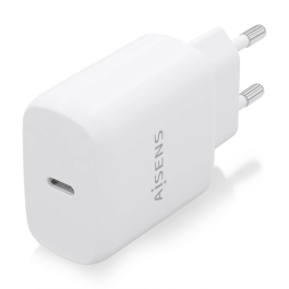 Aisens Cargador USB-C PD3.0 25W con Tecnología Power Delivery para móviles, cámaras y tablets, Blanco Precio: 4.88999962. SKU: B1JQC2HRH2
