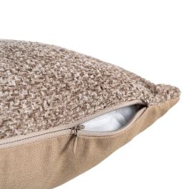 Cojín Marrón Poliéster Textil/Hogar 30 X 50 cm