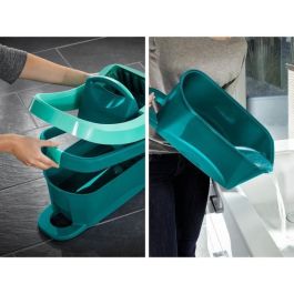 LEIFHEIT Cucharón de essore con ruedas Profi - Con asa de transporte Gire con solo tocar un pie LEIFHEIT Cucharón de essore con ruedas Profi - Con asa de transporte Gire con solo tocar un pie