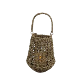 DKD Home Decor Portavela Tropical Seagrass y Cristal Natural 18.5 x 23 x 10.5 cm (6 Unidades) DKD Home Decor Portavela Tropical Seagrass y Cristal Natural 18.5 x 23 x 10.5 cm (6 Unidades) Precio: 50.49999977. SKU: B1AHT6CAZM