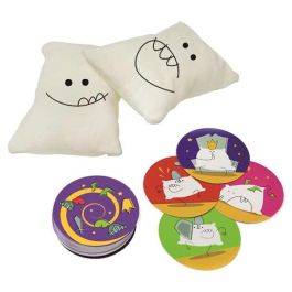 Mercurio Juego Guerra de Almohadas - Juego de Mesa y Cartas de Acción Rápida para Niños +7 Años - Objetivo Quedarse Sin Cartas 20x20x5 cm Mercurio Juego Guerra de Almohadas - Juego de Mesa y Cartas de Acción Rápida para Niños +7 Años - Objetivo Quedarse Sin Cartas 20x20x5 cm
