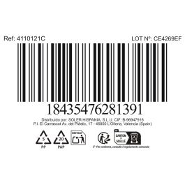 La Mediterranea Bandeja "Calobra" Crema 31 cm x 17.3 cm (24 Unidades)