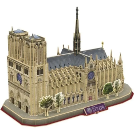 Explora Notre Dame De Paris Puzzle 3D Construcción EXP3301045402024 128 Piezas 8 Años