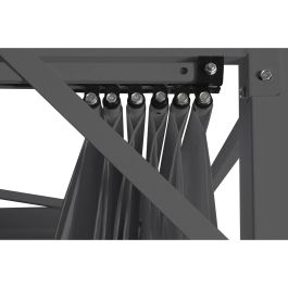 Pérgola DKD Home Decor Gris 300 x 300 x 230 cm Acero Pérgola DKD Home Decor Gris 300 x 300 x 230 cm Acero