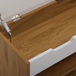 Zapatero con cajón Maren Versa, 30x47x90 cm, madera MDF Zapatero con cajón Maren Versa, 30x47x90 cm, madera MDF