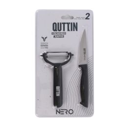Quttin - Set de 2 cuchillas para peluquería oscilante NERO (12 Cajas) Quttin - Set de 2 cuchillas para peluquería oscilante NERO (12 Cajas)