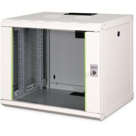 DIGITUS Carcasa de Pared Unique 9U 600x450mm Gris - Rack Mural para Servidores y Redes 100kg IP20 Precio: 199.99000032. SKU: B1C2GA224W