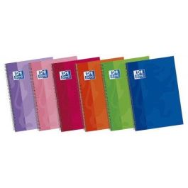 Bloc Oxford School Tapa Extra Fº 80H Pauta 3,5 90G Surtido (6 Col.) 5 unidades Precio: 25.4999998. SKU: B15C4XBLHP