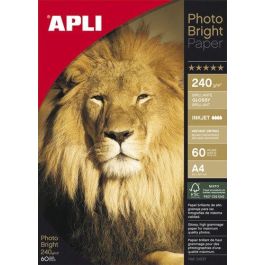 Apli Papel Fotográfico Profesional Photo Bright A4 240 gr Brillo Paquete 60 Hojas para Inkjet Precio: 35.50000003. SKU: S8400750