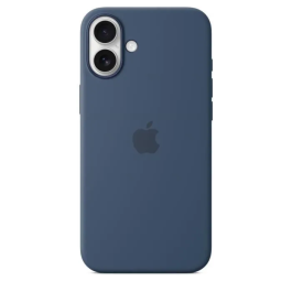Apple Funda de Silicona con MagSafe para iPhone 16 Plus - Azul Denim