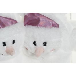 Manopla Navidad Fantasia DKD Home Decor Blanco Gris 6 x 25 x 19.5 cm Set de 2 (4 Unidades) Manopla Navidad Fantasia DKD Home Decor Blanco Gris 6 x 25 x 19.5 cm Set de 2 (4 Unidades)