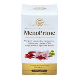SOLGAR Meno Prime con Ruibarbo Siberiano ERr-731 y Azafrán affron, apoyo botánico no hormonal para menopausia, 30 Vegicaps Precio: 32.5000005. SKU: B1CJC6KCPP