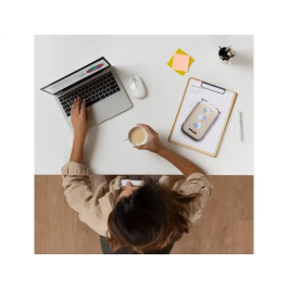 Wondee Funda Protectora para Disco Duro 2.5', Impermeable, Diseño Molang Daisy