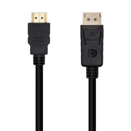 Cable Conversor Aisens A125-0460/ Displayport Macho - HDMI Macho/ Hasta 5W/ 2300Mbps/ 3m/ Negro Precio: 7.95000008. SKU: B1JBXZ8H8E
