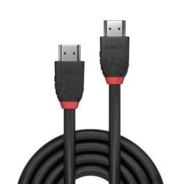 Lindy 1m 8K60Hz HDMI Cable, Black Line Lindy 1m 8K60Hz HDMI Cable, Black Line