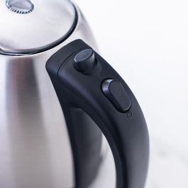 Edm Hervidor de Agua Eléctrico Kettle 1,7 L 2200W Acero Inoxidable Inalámbrico