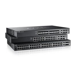 Zyxel XGS2220-30F Switch Gestionado L3 Montaje en Rack 24xSFP 4xSFP+ 168Gbit/s Negro