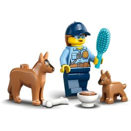 LEGO City Entrenamiento Móvil para Perros Policía Juego de Construcción 197 Piezas para Niños y Niñas a partir de 5 Años