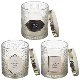 Home Deco Factory Vela Perfumada Con Vaso Decorado 205g