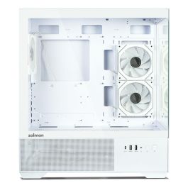 Zalman ZAL8800263650491 Caja Semitorre ATX Sin Fuente de Alimentación Negra