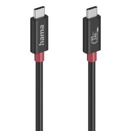 Cable USB-C Hama 00200799 Negro