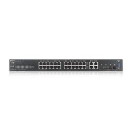 Zyxel GS2220-28-EU0101F Switch Gestionado L2 Gigabit Ethernet 24 Puertos RJ-45 4 SFP 56 Gbps Montaje en Rack Sin Ventilador Negro Zyxel GS2220-28-EU0101F Switch Gestionado L2 Gigabit Ethernet 24 Puertos RJ-45 4 SFP 56 Gbps Montaje en Rack Sin Ventilador Negro