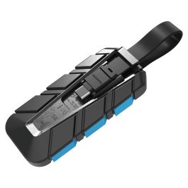 ADATA SC740 Unidad SSD Externa 1 TB, USB-C 3.2 Gen 2 (10 Gbps), 1050 MB/s, Negro/Azul