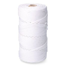 Edm Cordón Trenzado Polipropileno Blanco 5 mm x 200 m Alta Tenacidad Resistente Químicos y UV Ideal Tendederos Agricultura y Bricolaje Precio: 18.8899997. SKU: B1CBQCF537