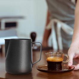 Inde Lechera Acero Inox Black 600 ml (8x11 cm)