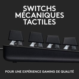 LOGITECH G - Teclado para juegos - G413 TKL SE - Mecánico, retroiluminado, aluminio negro