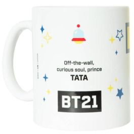 ERIK Taza BT21 Tata 330ml de Cerámica - Apta para Lavavajillas y Microondas