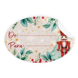 Etiquetas Regalo Adh. Rollo 250 Uds. Ovaladas 60X40 Navidad Cascanueces Precio: 13.50000025. SKU: B1APP3ZJSA