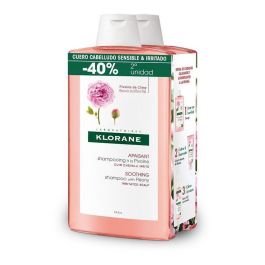 Klorane Champú a la Peonia para cuero cabelludo sensible y cuero cabelludo irritado 2x400ml Precio: 28.49999999. SKU: B15VP79RCS