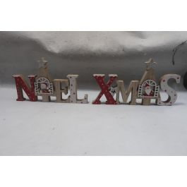 DKD Home Decor Decoración Navidad Tradicional Set 6 Unidades MDF Colores Surtidos Natural Rojo Blanco 2 x 16.5 x 28 cm Precio: 17.19894. SKU: B1JZFMFKVA