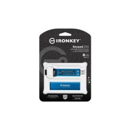 Pendrive Kingston IKKP200/8GB Azul 8 GB Pendrive Kingston IKKP200/8GB Azul 8 GB